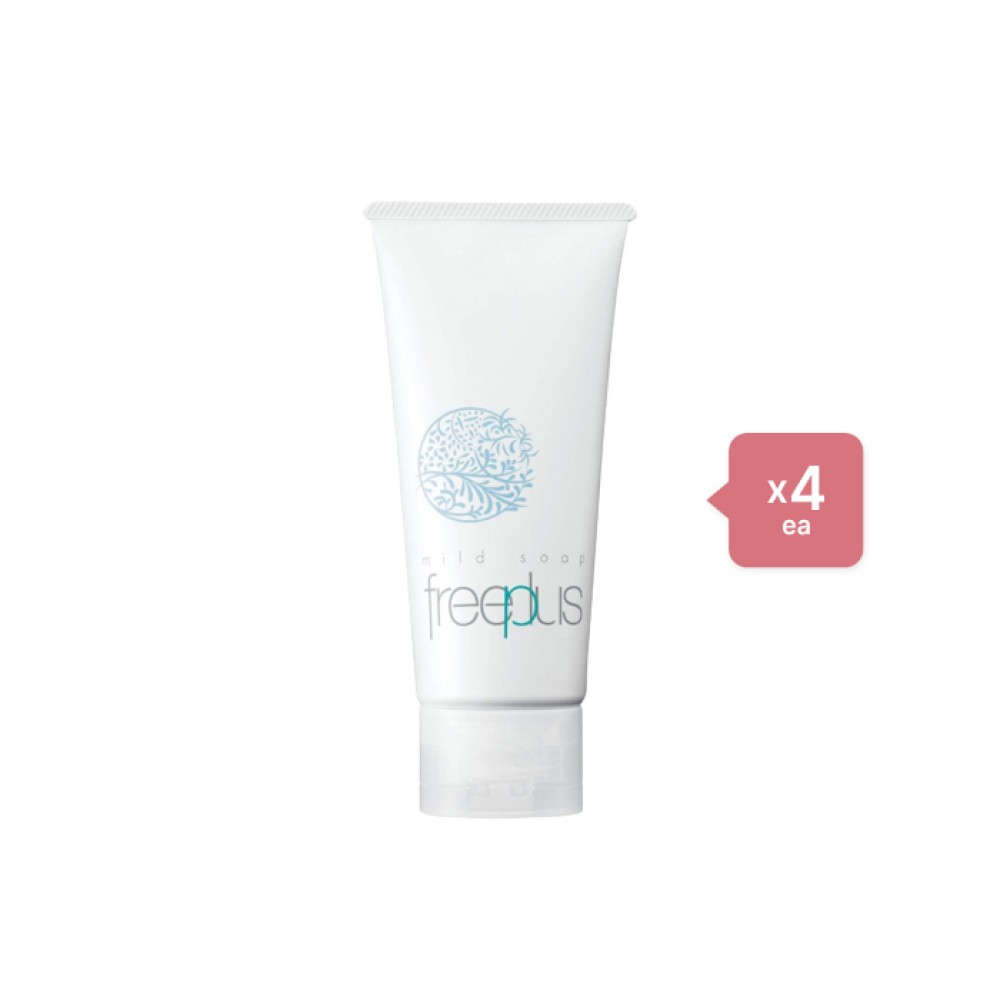 Kanebo Freeplus Mild Soap Facial Cleansing - 100g(4ea) Set