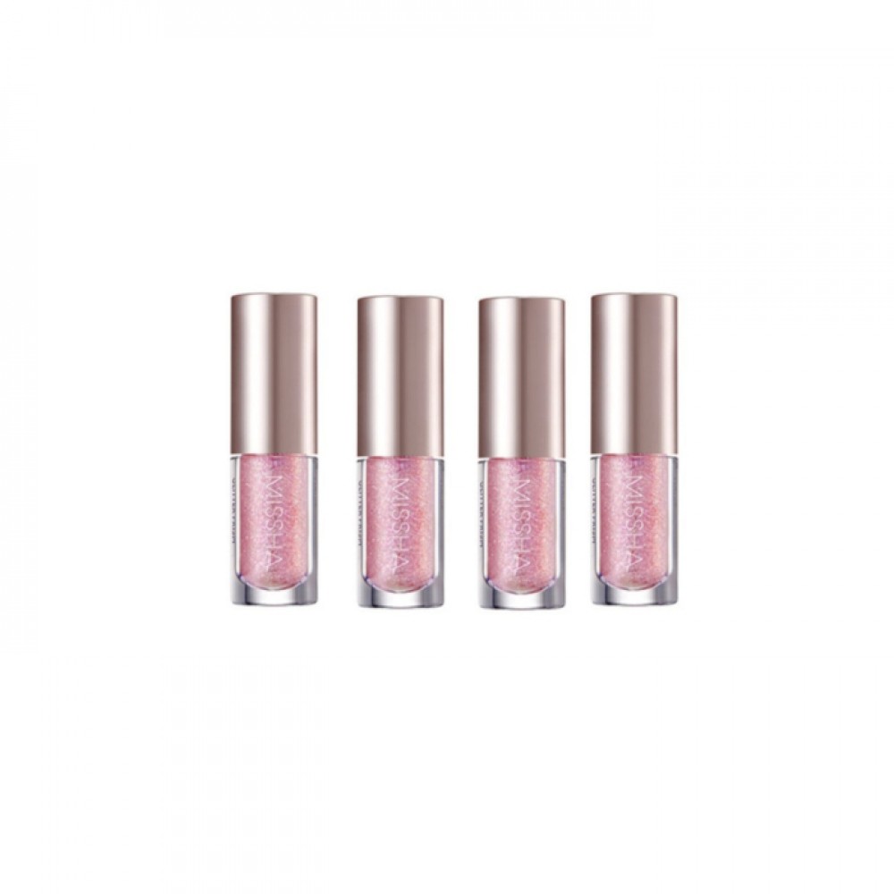 MISSHA - Glitter Prism Liquid Eye Shadow (Topper) - 3g - 03 Space Odyssey (4ea) Set