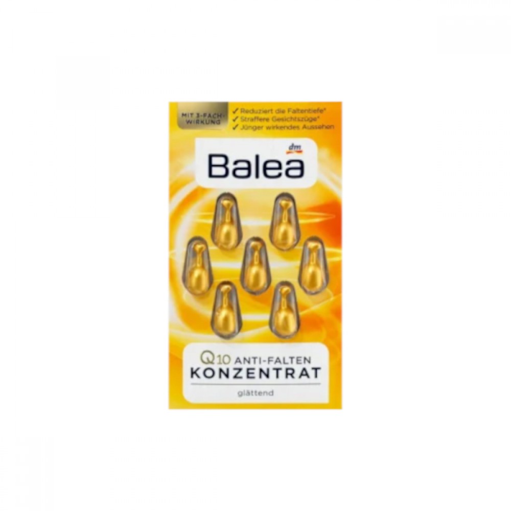 Balea - Q10 Anti-Wrinkle Concentrate - 7 Capsules