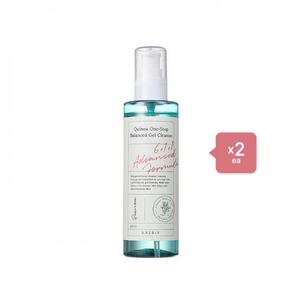 AXIS-Y - Quinoa One Step Balanced Gel Cleanser - 180ml (2ea) Set