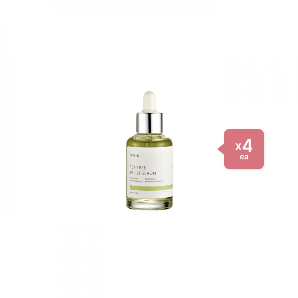 iUNIK - Tea Tree Relief Serum - 50ml (4ea) Set