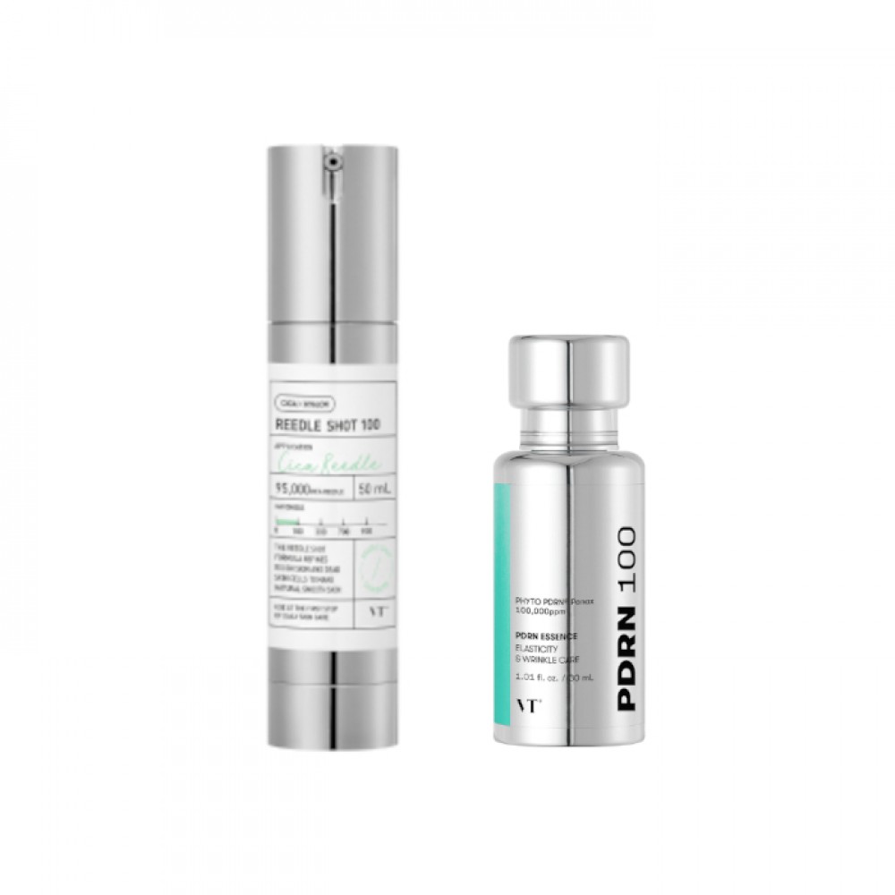 VT - Reedle Shot 100 - 50ml + PDRN Essence 100 - 30ml Set