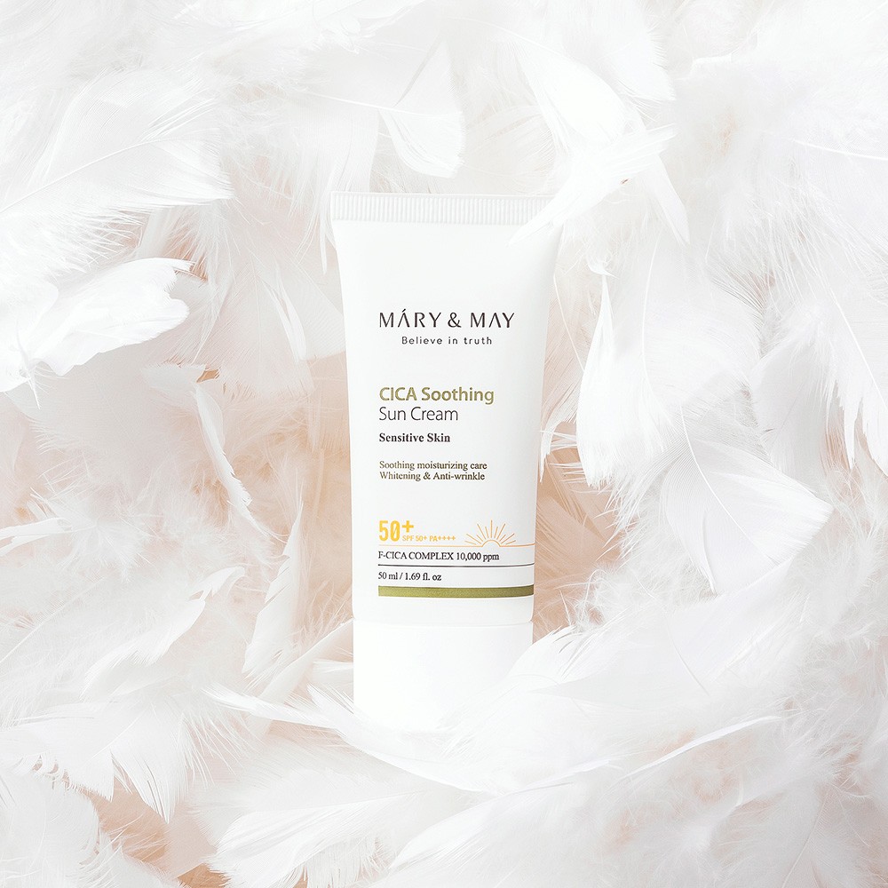 Mary&May - CICA Soothing Sun Cream SPF50+ PA++++ - 50ml