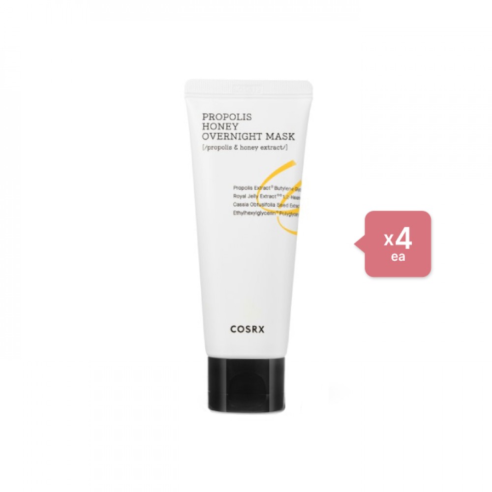 COSRX Full Fit Propolis Honey Overnight Mask - 60ml (4ea) Set