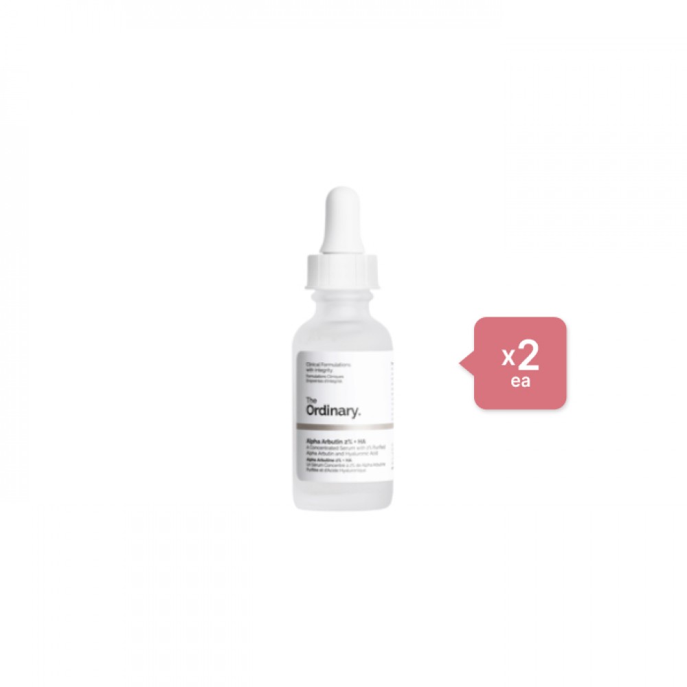 The Ordinary - Alpha Arbutin 2% + HA - 30ml (2ea) Set