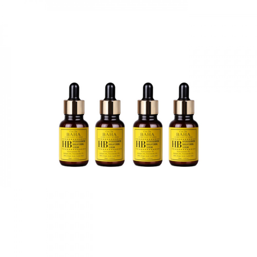 Cos De BAHA - Hydroquinone Brightening Serum (HB) - 30ml (4ea) set