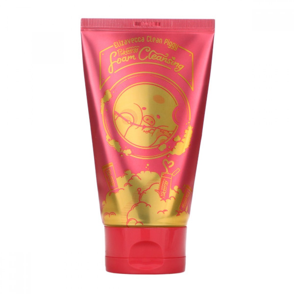 Elizavecca - Clean Piggy Pink Energy Foam Cleansing - 120ml