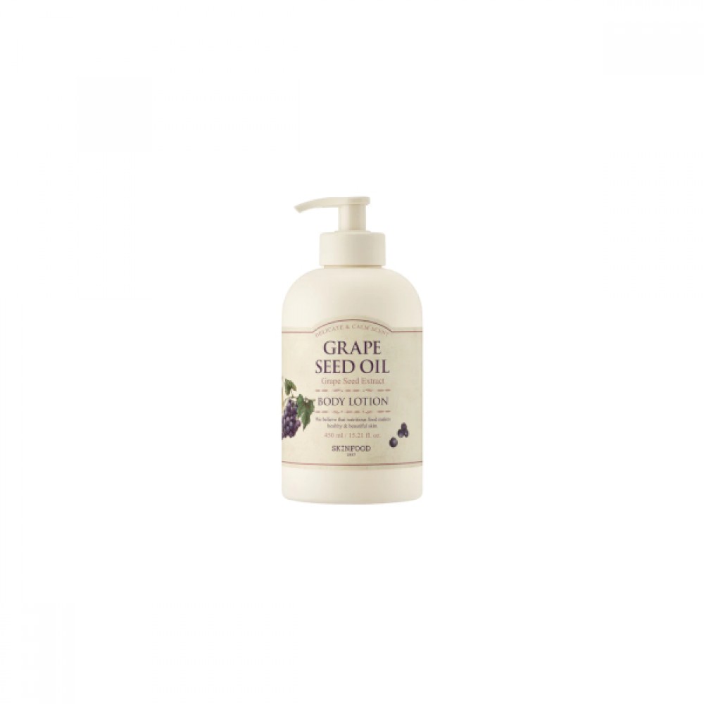 SKINFOOD - Grape Seed Oil Body Lotion - 450ml