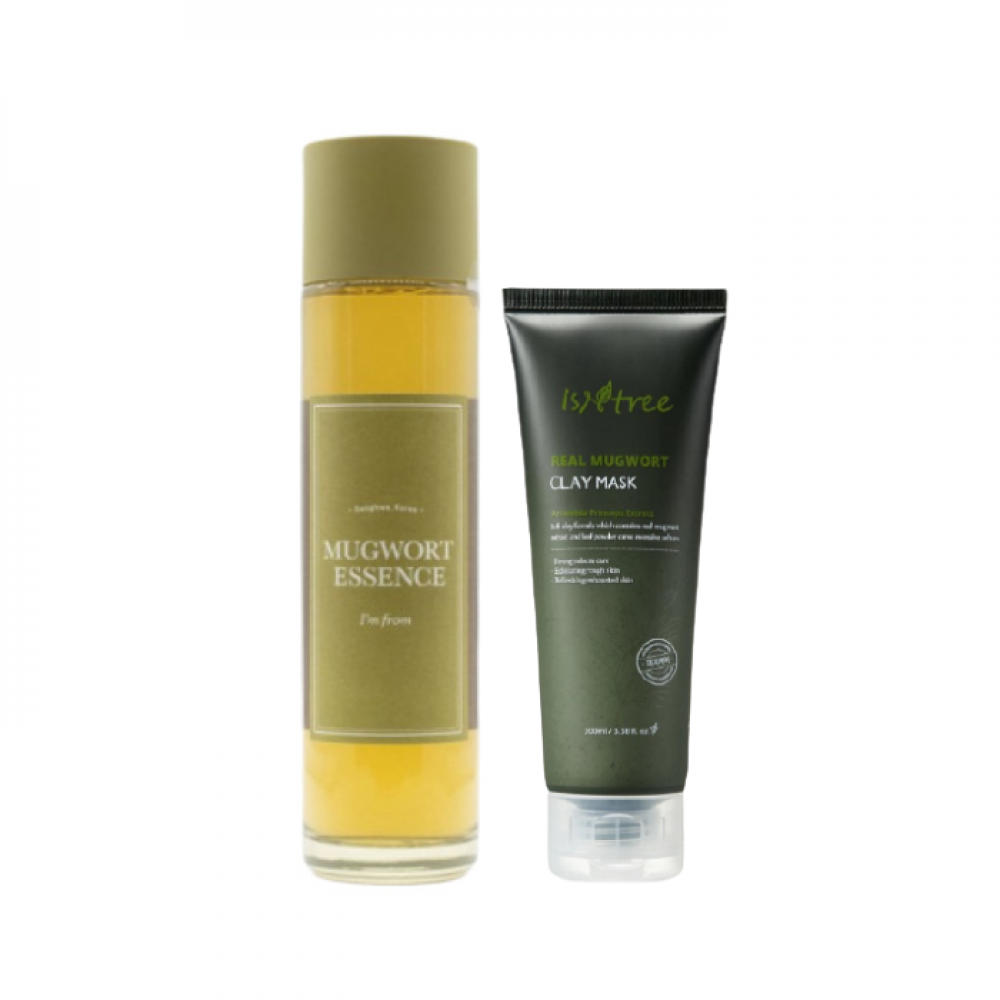 I'm From x Isntree Mugwort Pore-clearing Set