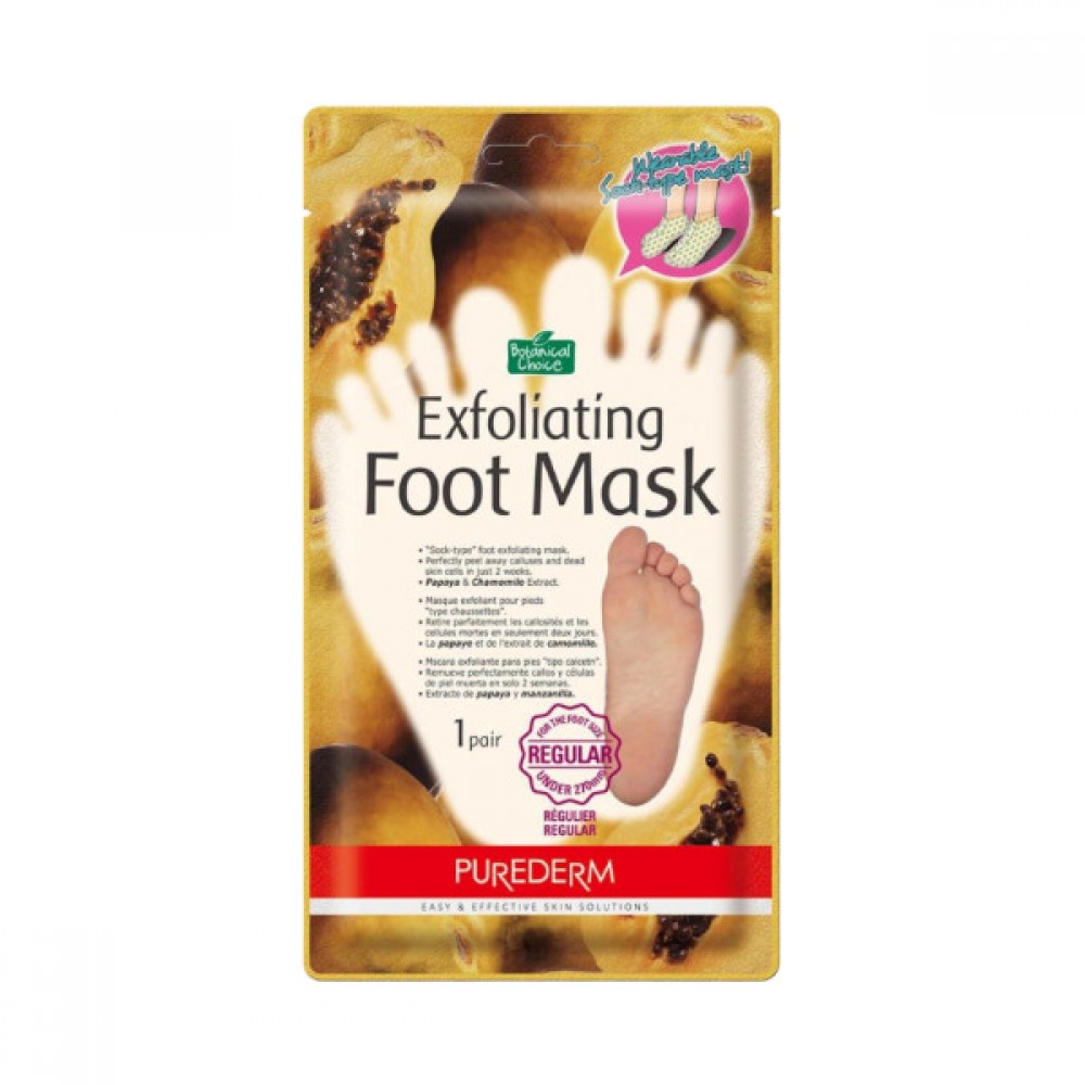 PUREDERM - Exfoliating Foot Mask - 1 Pair
