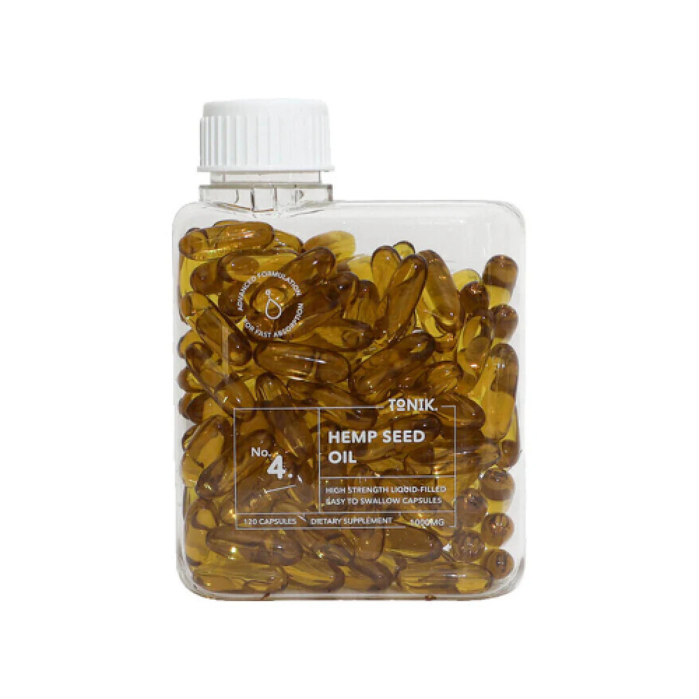TONIK - Hemp Seed Oil Capsules - 120 Capsules