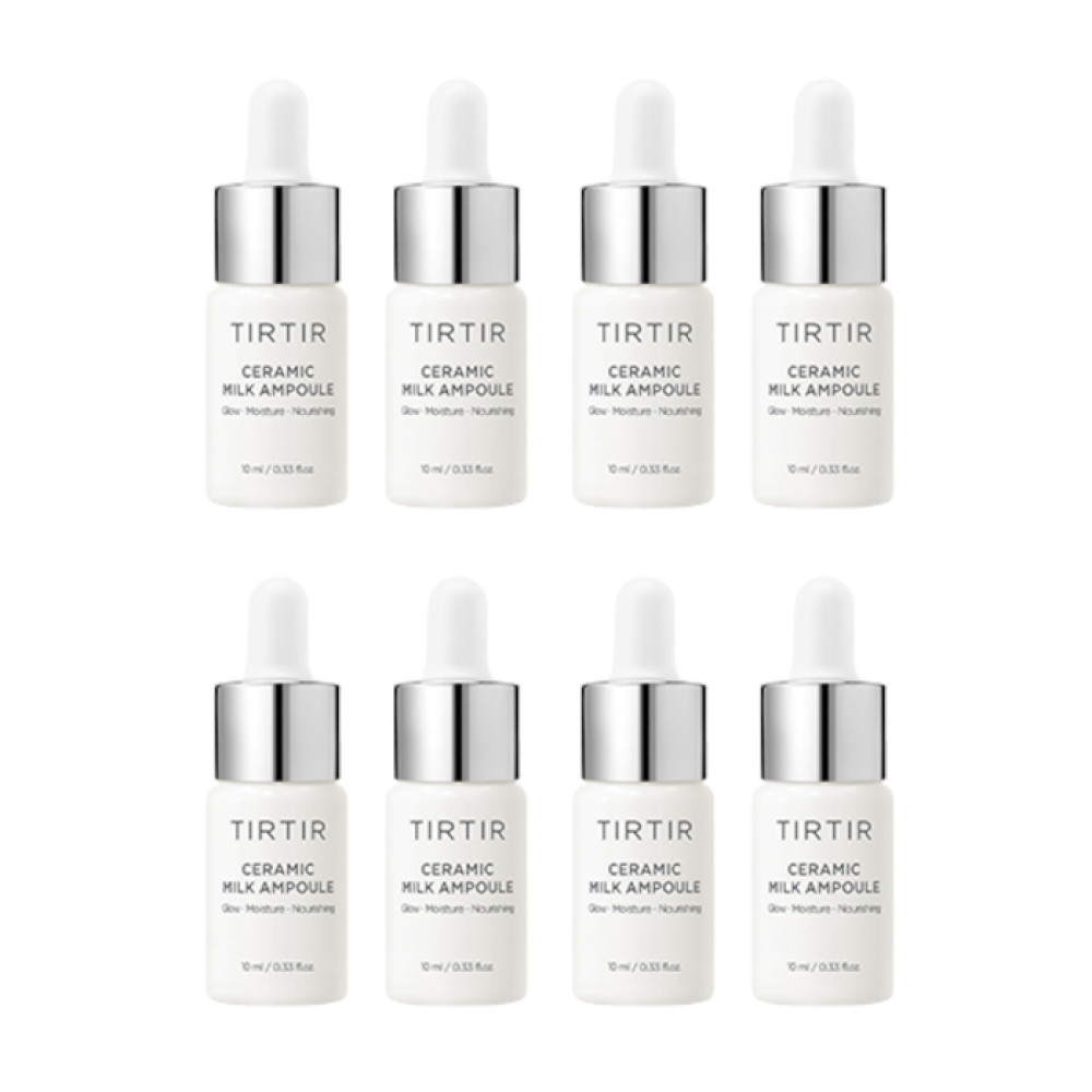 TirTir - Ceramic Milk Ampoule - 10ml (8ea) Set