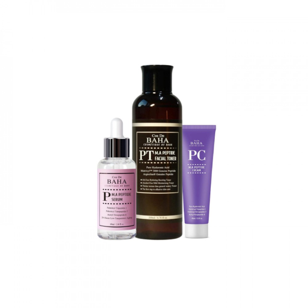 Cos De BAHA Peptide Combination Skin Set
