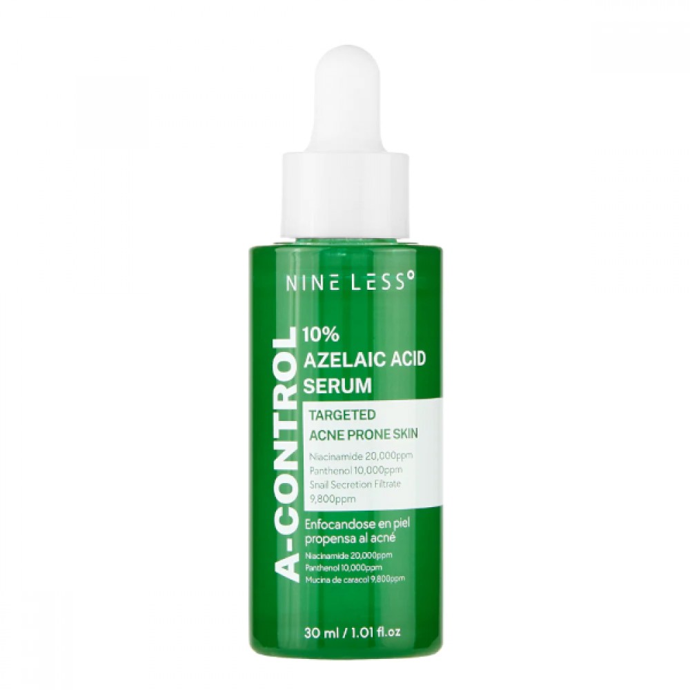 NINE LESS - A-Control 10% Azelaic Acid Serum - 30ml