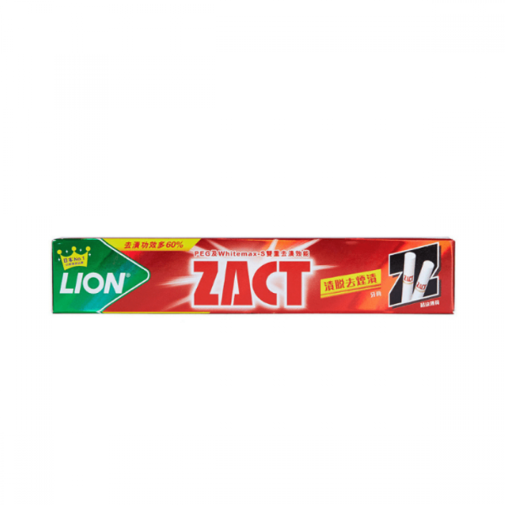 LION - Zact - Japan Toothpaste For Smoker - 150g