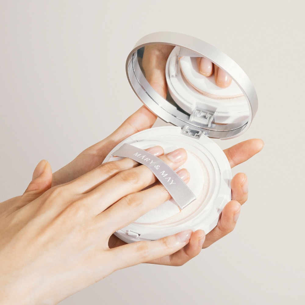 Mary&May - Vegan Niacinamide Panthenol Sun Cushion SPF50+ PA++++ - 25g