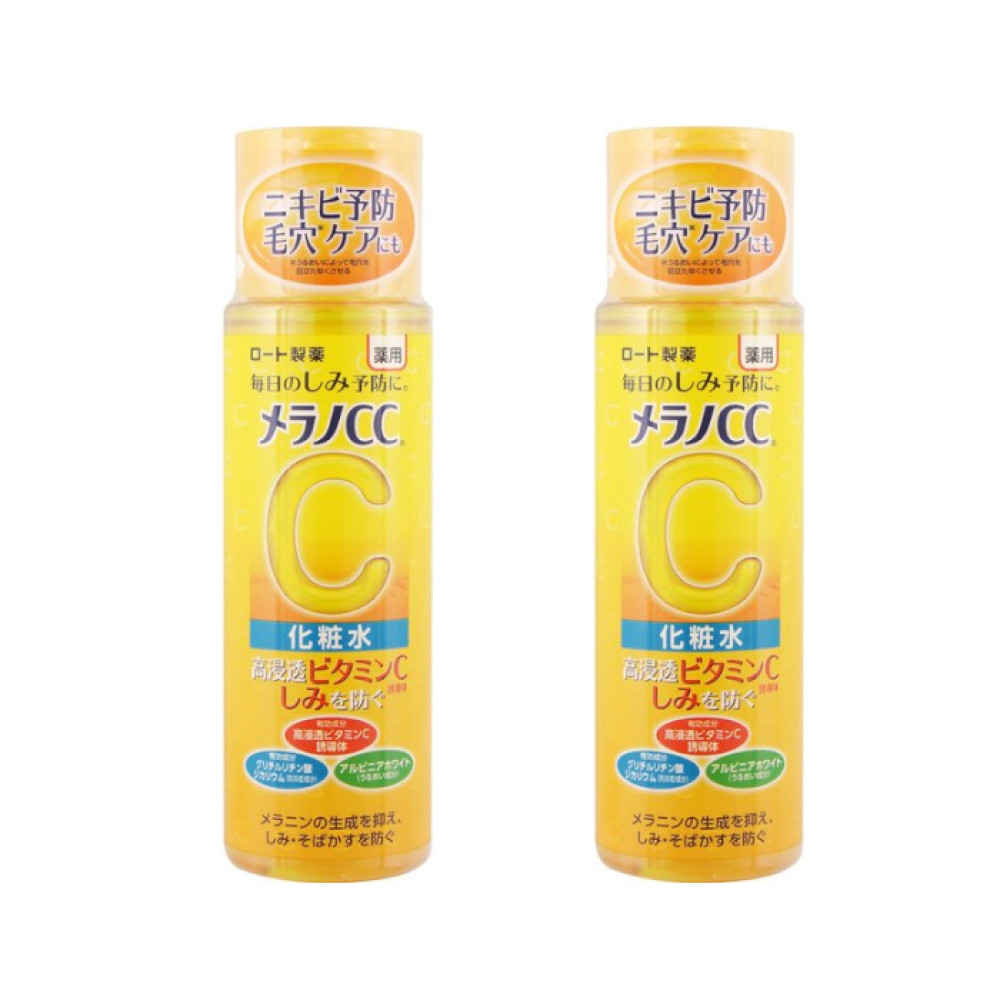 Rohto Mentholatum - Melano CC Brightening Lotion (Japan Version) - Normal - 170ml (2ea) Set