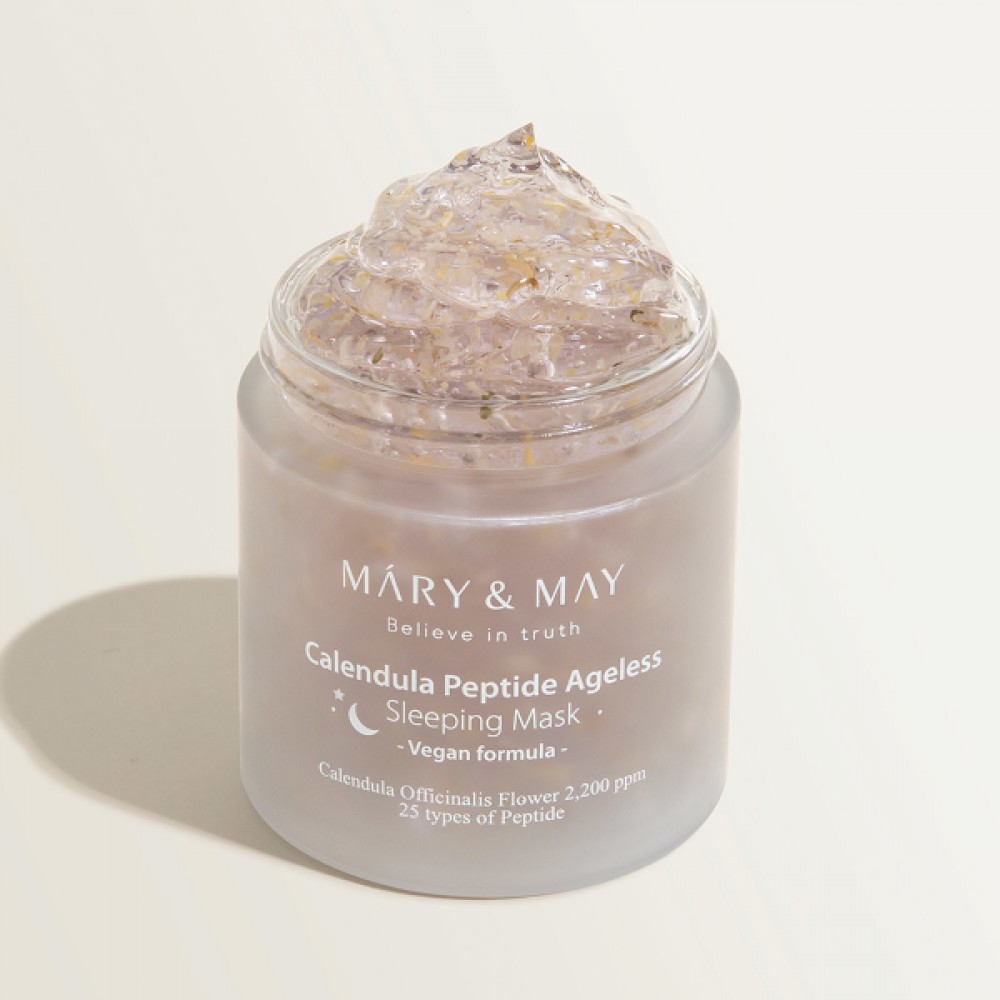 Mary&May - Calendula Peptide Ageless Sleeping Mask - 110g