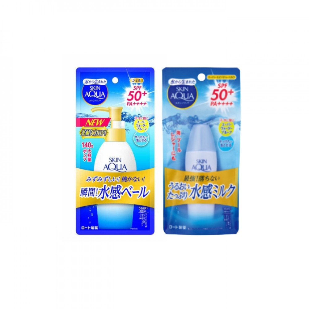 Rohto Mentholatum - Skin Aqua Sunscreen x Moisture Set