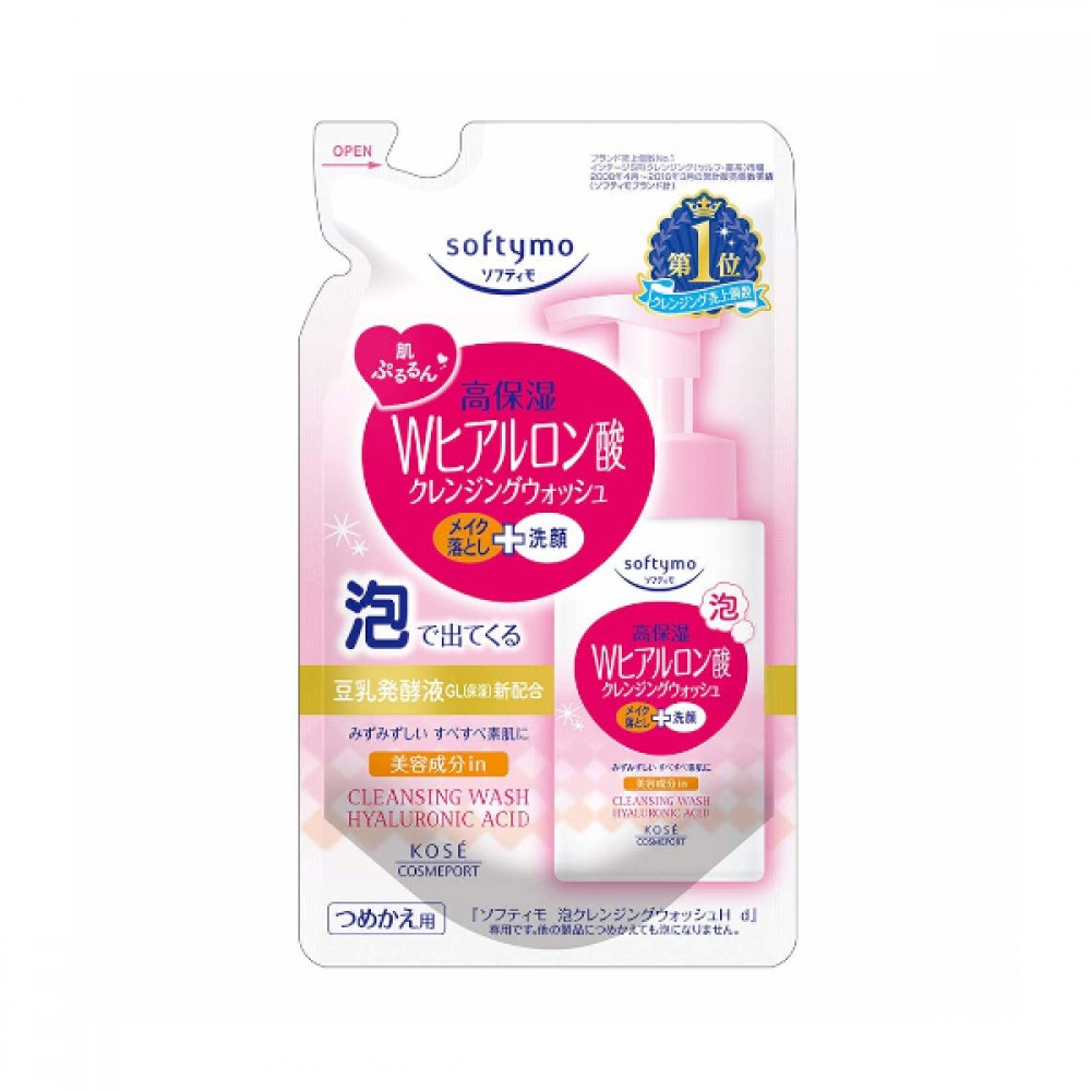 Kose - Softymo Foam Cleansing Wash H Refill - 180ml
