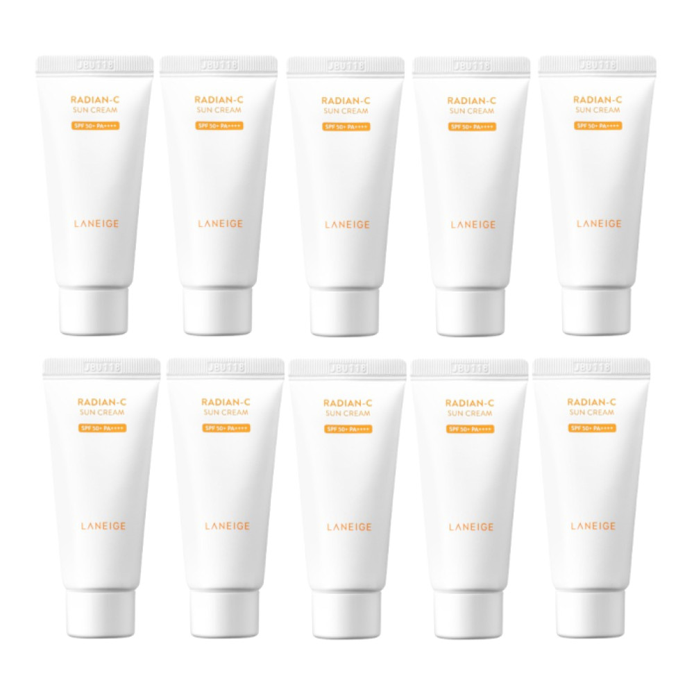 LANEIGE - Radian-C Sun Cream SPF50+ PA++++ - 20ml (10ea) Set