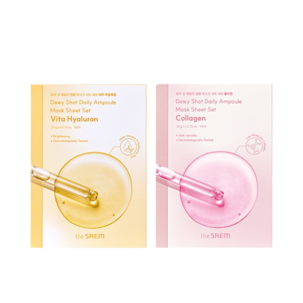 The Saem - Dewy Shot Daily Ampoule Mask - 1pc