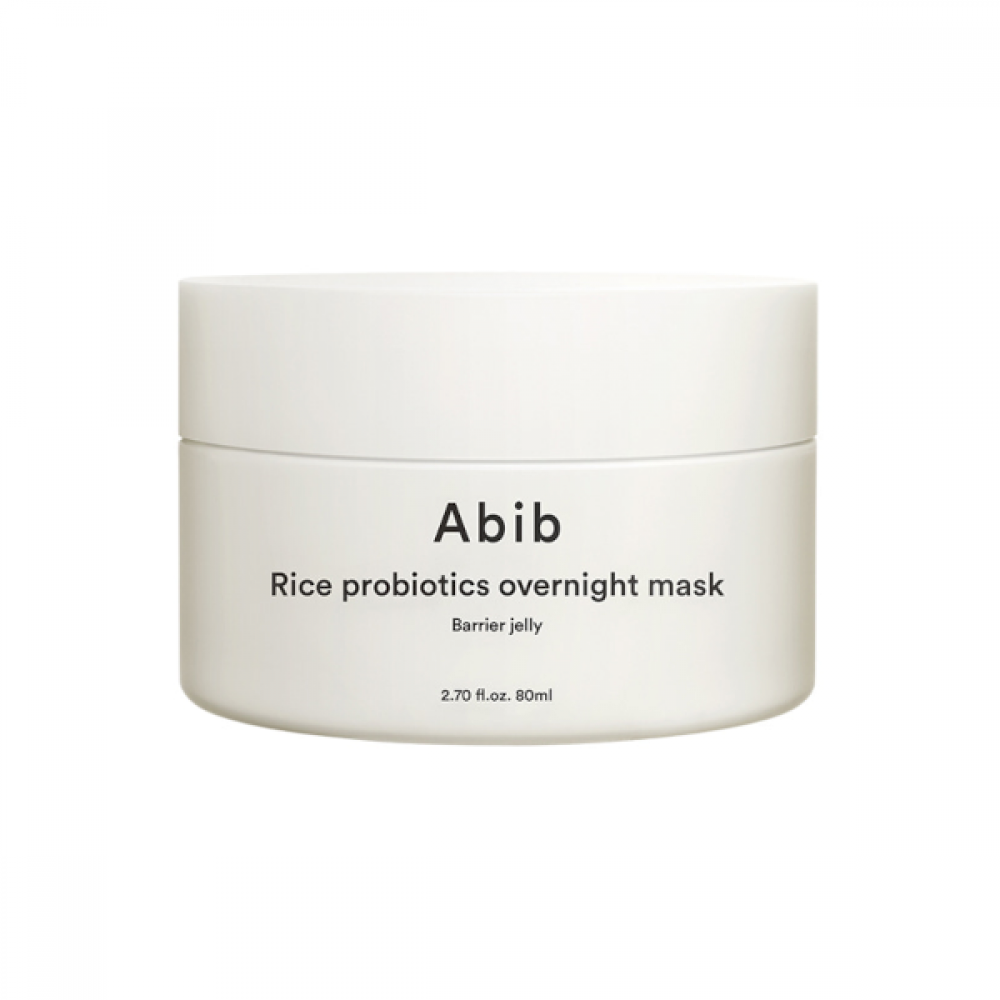 Abib - Rice Probiotics Overnight Mask Barrier Jelly - 80ml