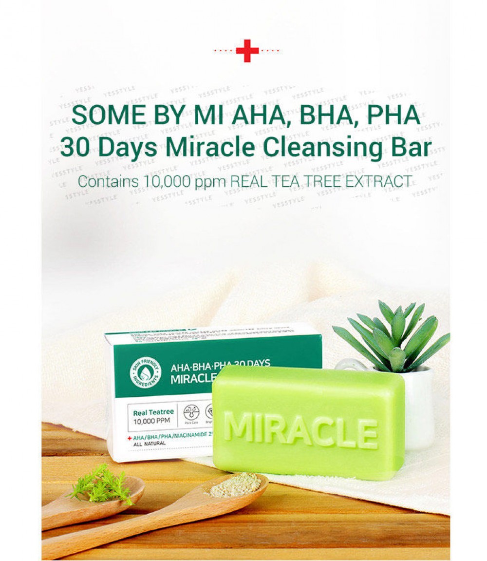 SOME BY MI - AHA-BHA-PHA 30 Days Miracle Cleansing Bar 106g