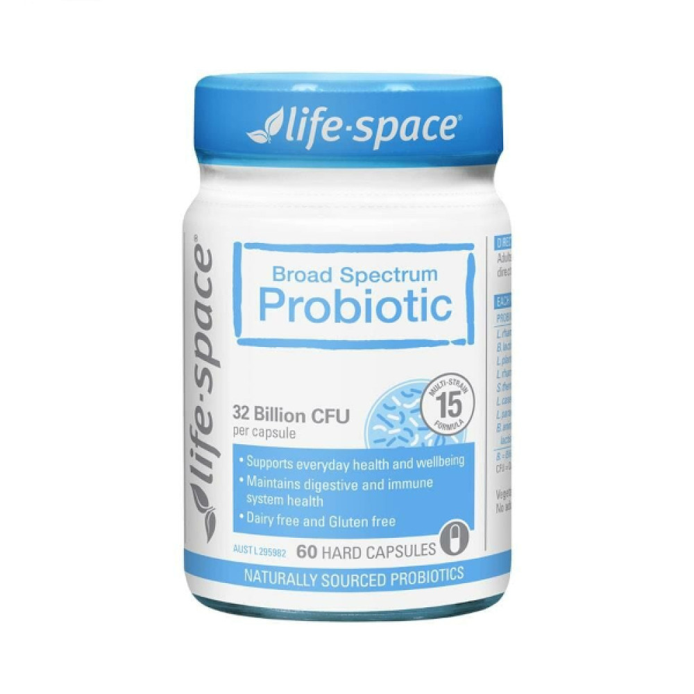 Life Space - Broad Spectrum Probiotic - 60 Capsules