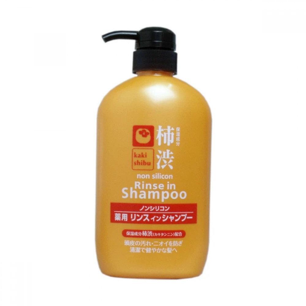 KUMANO COSME - Kaki Shibu Non-Silicon Rinse in Shampoo - 600ml