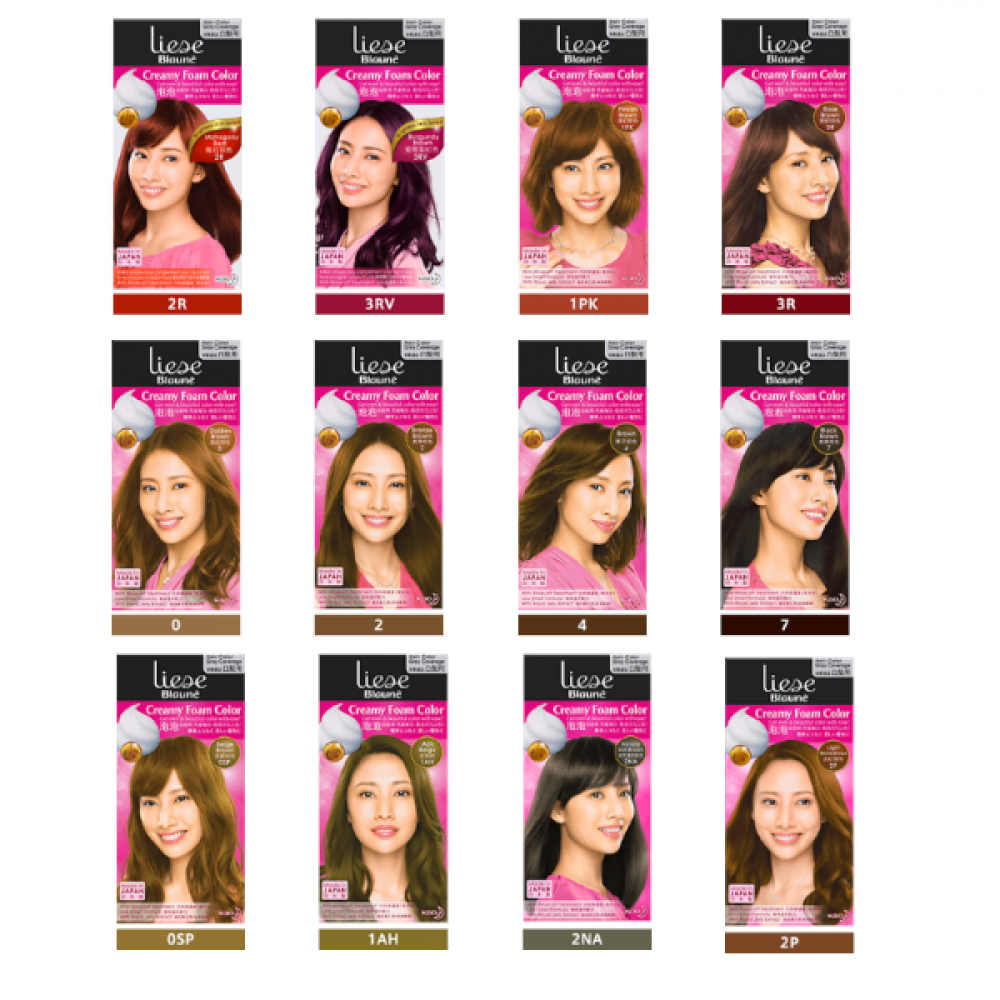 Kao - Liese Blaune Foam Color - 1 Box