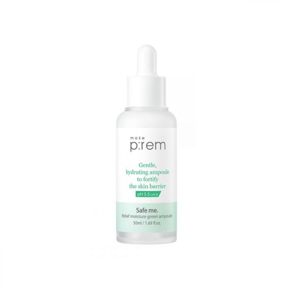 make p:rem - Safe me. Relief Moisture Green Ampoule - 50ml