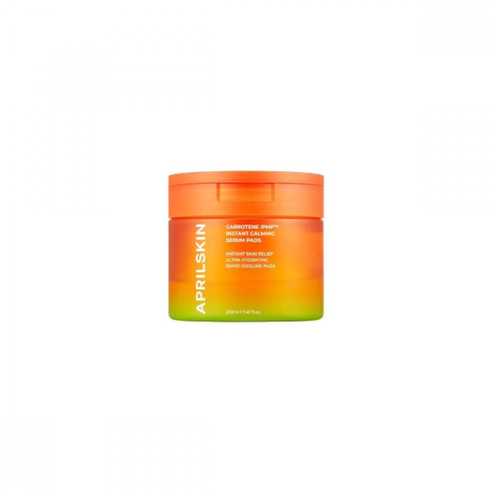 APRILSKIN - Carrotene IPMP Instant Calming Serum Pads - 220ml/80 pads