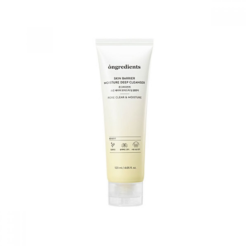 ongredients - Skin Barrier Moisture Deep Cleanser - 120ml