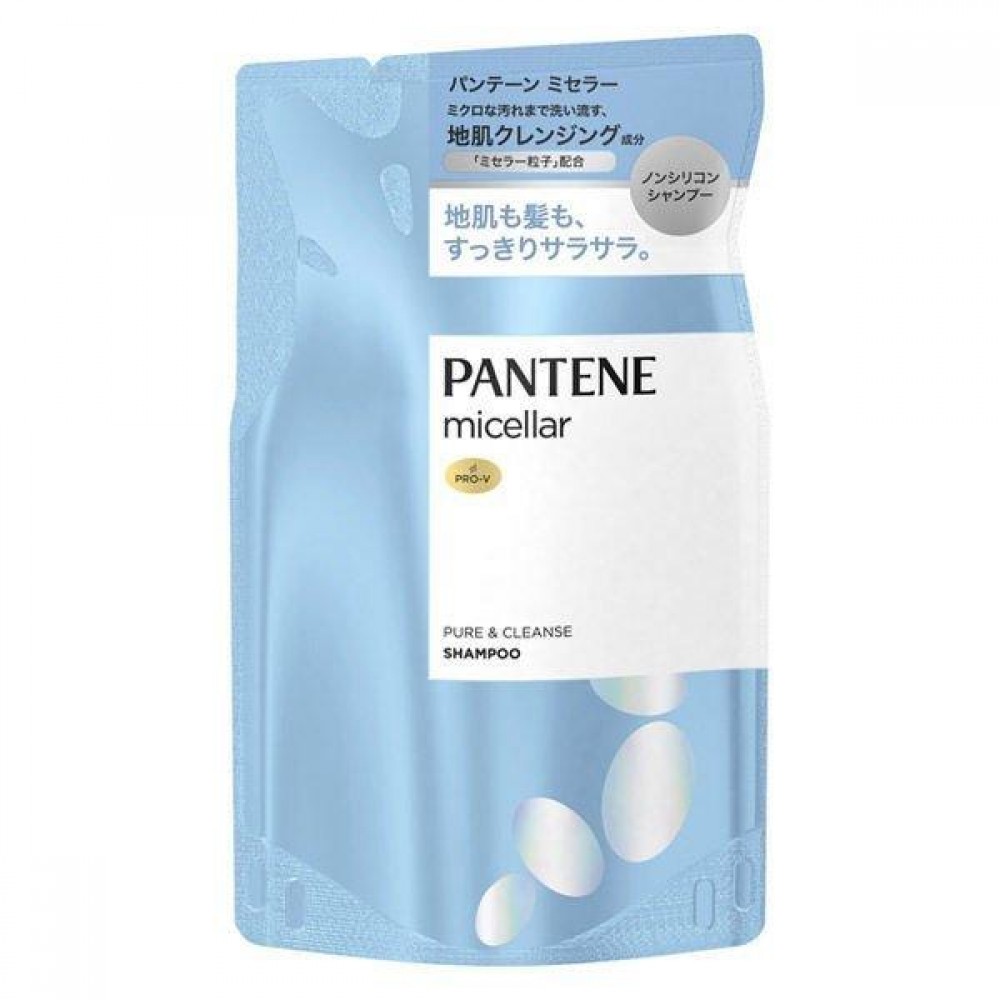 Pantene Japan - Micellar Pure & Cleanse Shampoo Refill - 350ml