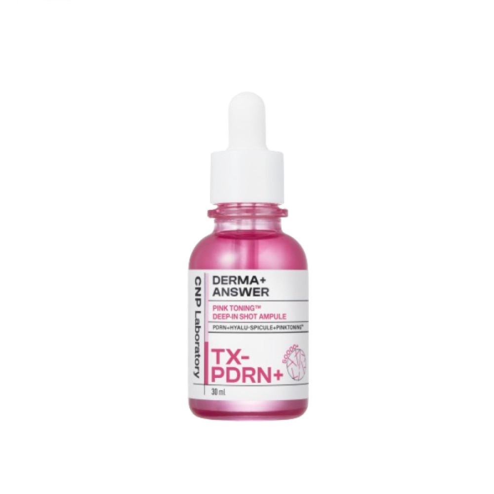 CNP LABORATORY - Derma+ Answer Pink Toning Deep-in Shot Ampule TX-PDRN - 30ml