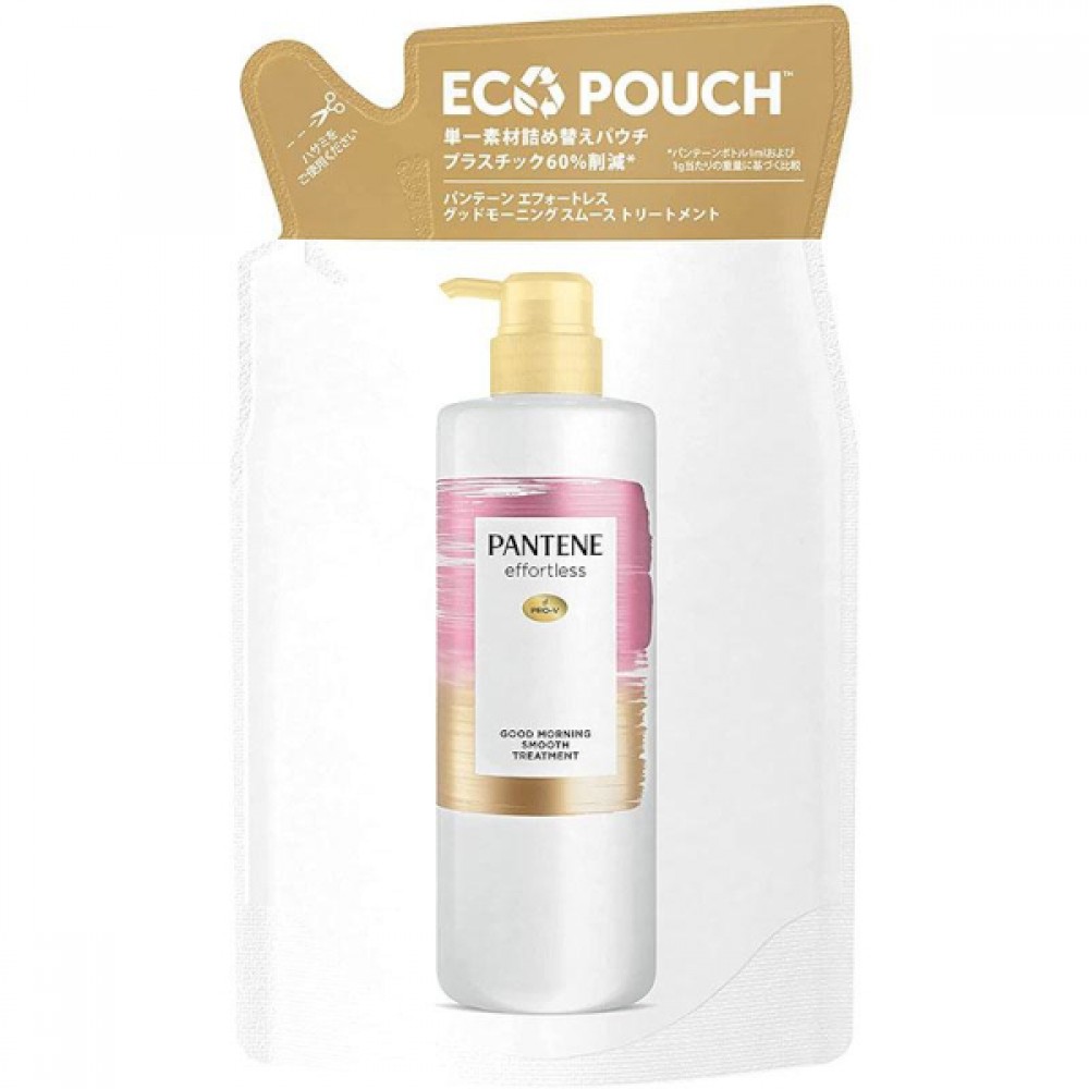 Pantene Japan - Effortless Good Morning Smooth Treatment Refill - 350ml