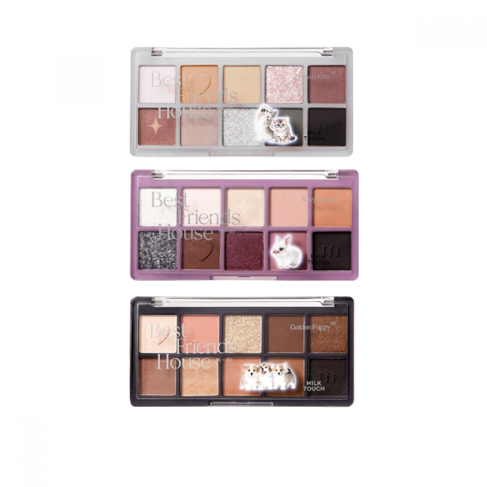 Milk Touch - Best Friends House Eye Palette - 9.8g
