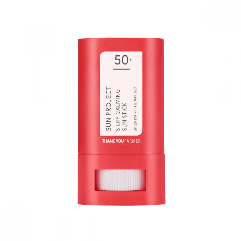 THANK YOU FARMER - SUN PROJECT Silky Calming Sun Stick SPF50+ PA++++ - 14g
