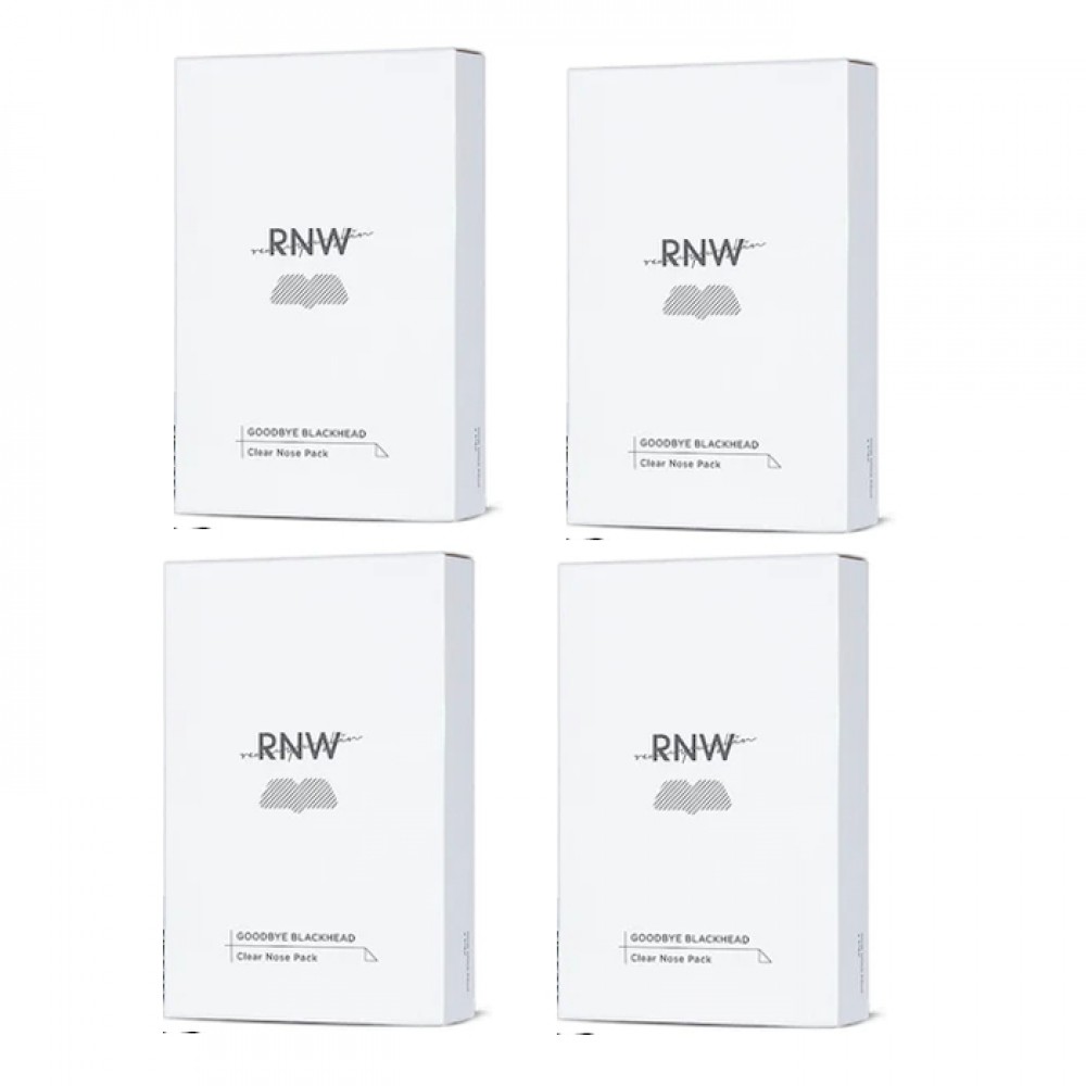 RNW - 2 Step Clear Nose Pack - 1 Set (10 items) (4ea) Set