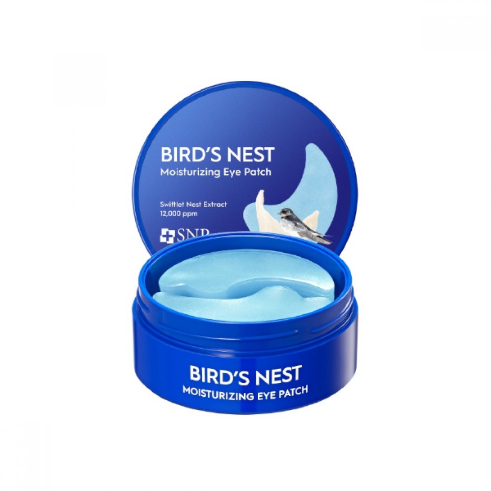 SNP - Bird's Nest Moisturizing Eye Patch - 60pcs