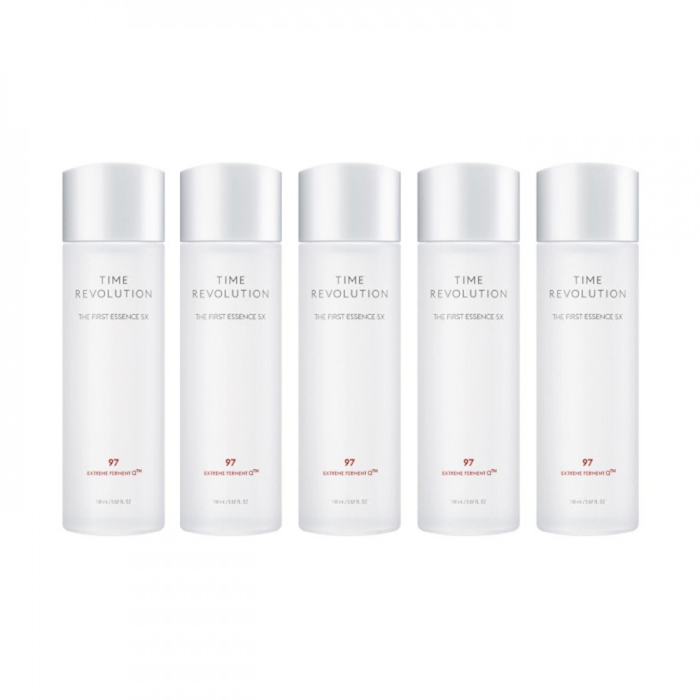 MISSHA Time Revolution The First Treatment Essence 5X - 150ml (New Version of Time Revolution The First Treatment Essence Rx) (5ea) Set