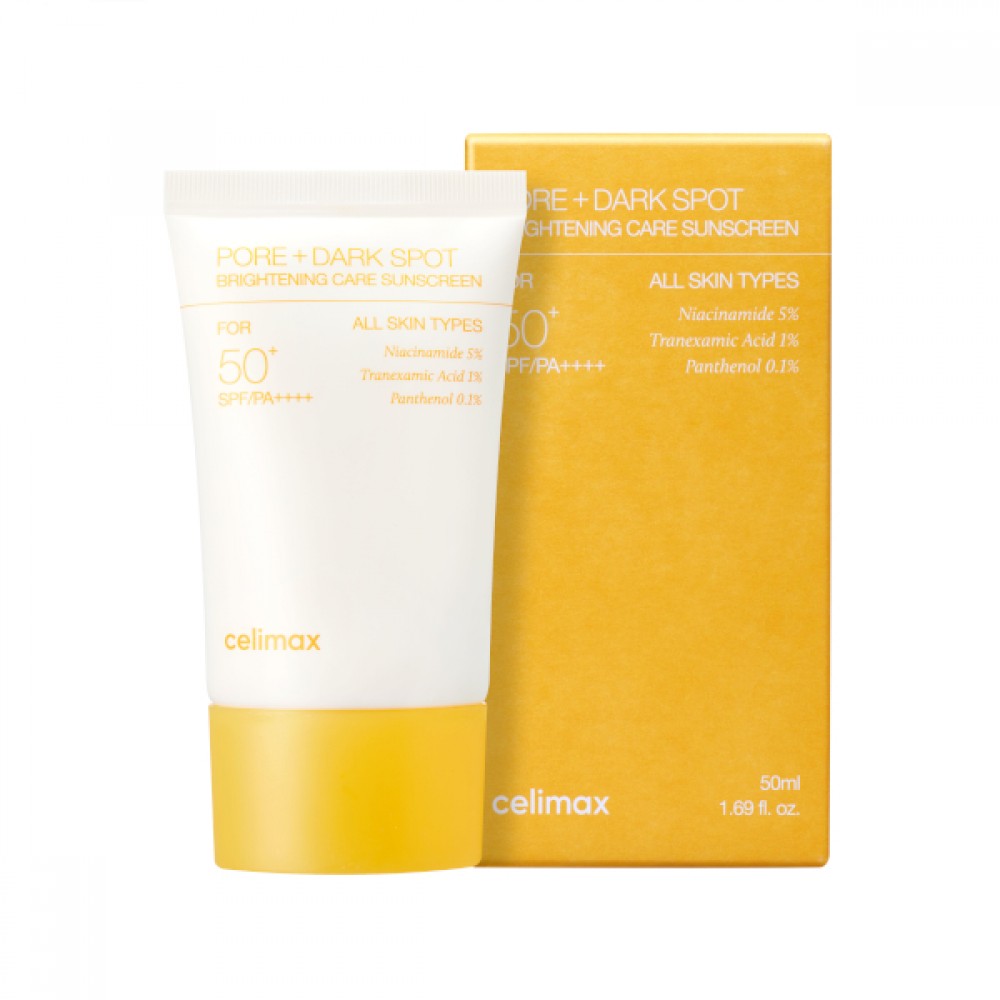 CELIMAX - Pore + Dark Spot Brightening Care Sunscreen SPF50+ PA++++ - 50ml