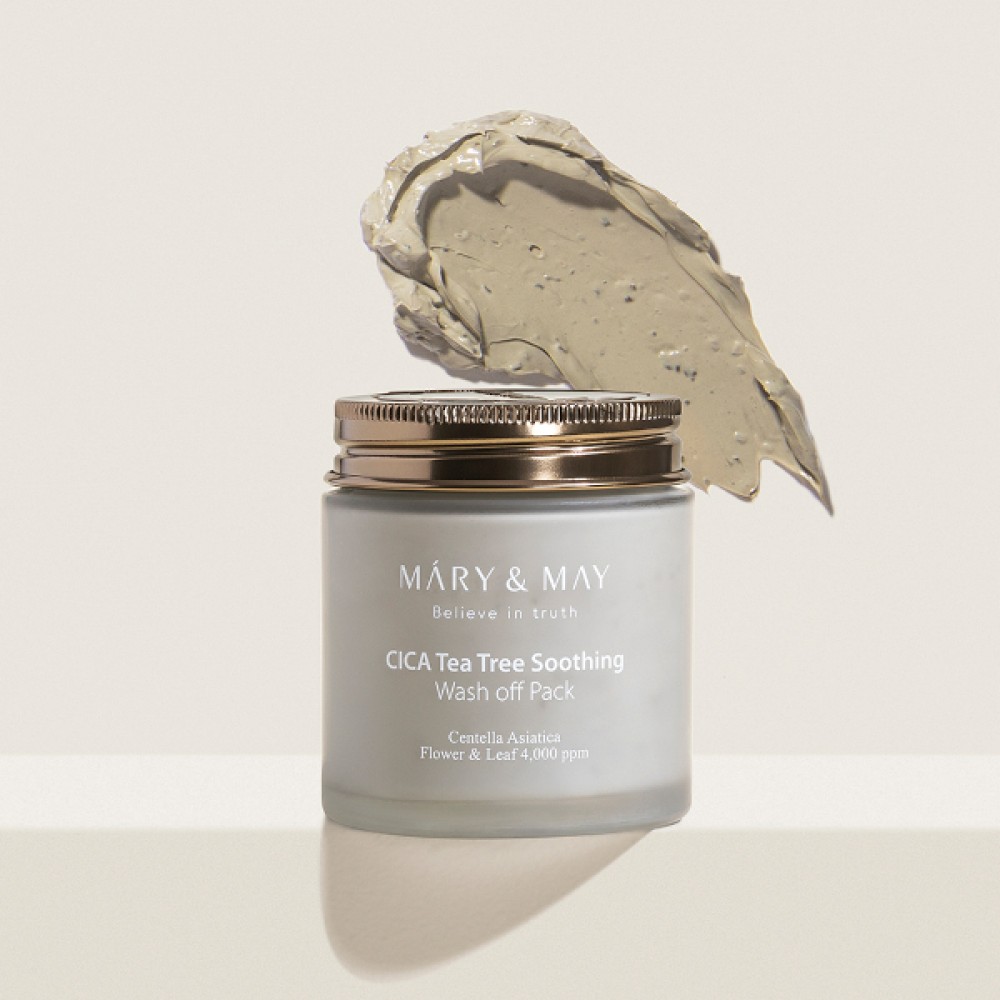 Mary&May - Cica TeaTree Soothing Wash Off Pack - 125g