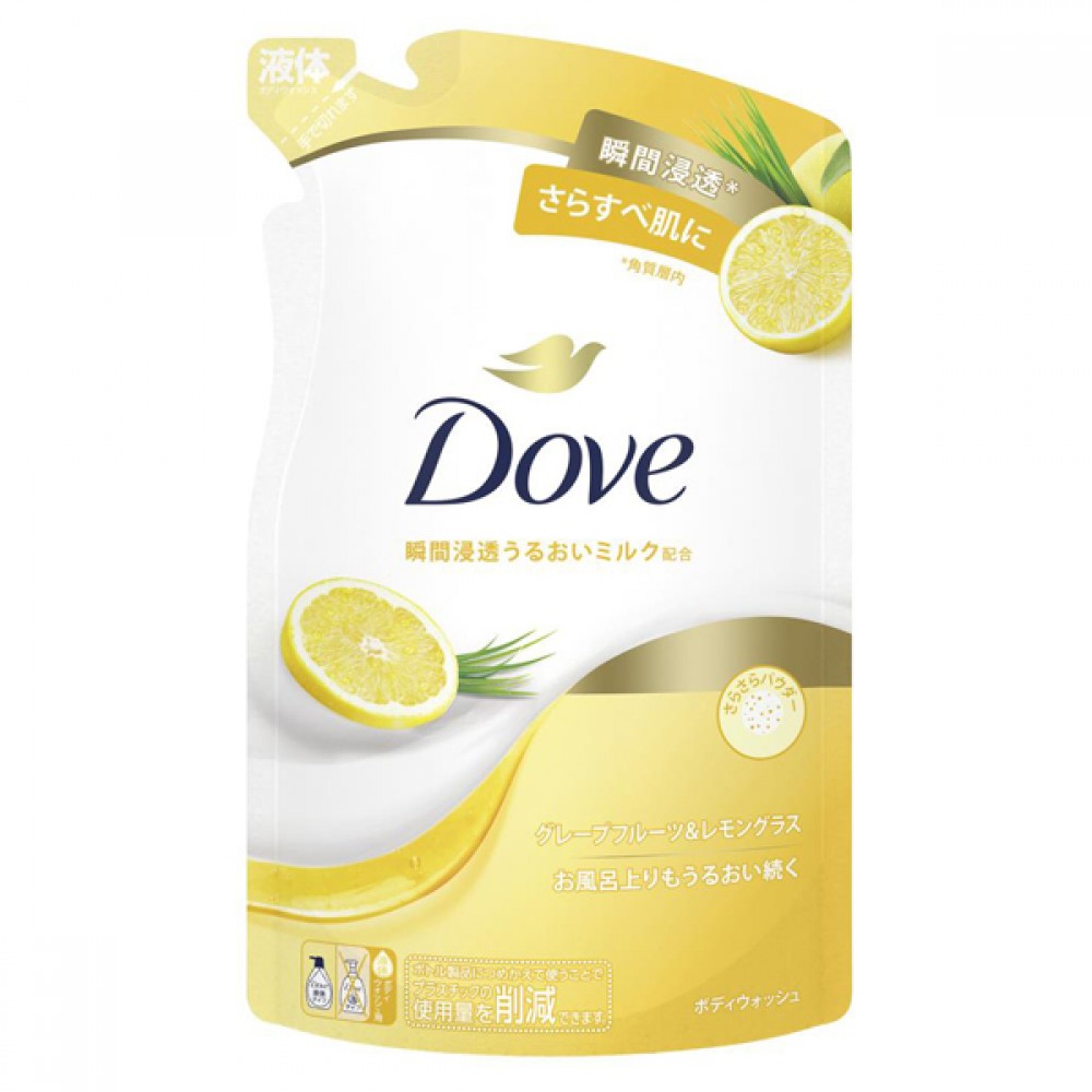 Dove - Grapefruit & Lemongrass Body Wash Refill - 330g
