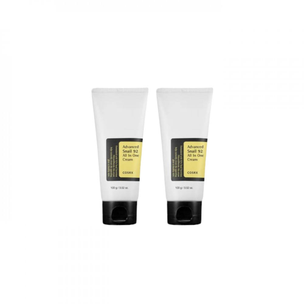 COSRX - Advanced Snail 92 All In One Cream Tube - 100g (2ea) Set