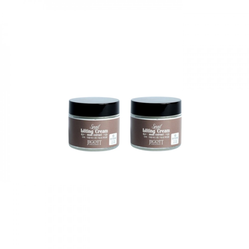 Jigott - Snail Lifting Cream - 70ml (2ea) Set