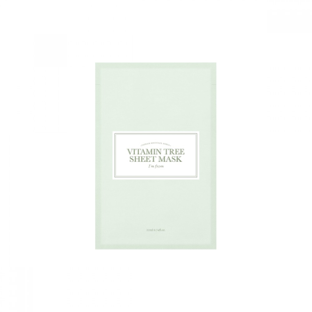 I'm From - Vitamin Tree Sheet Mask - 1pc