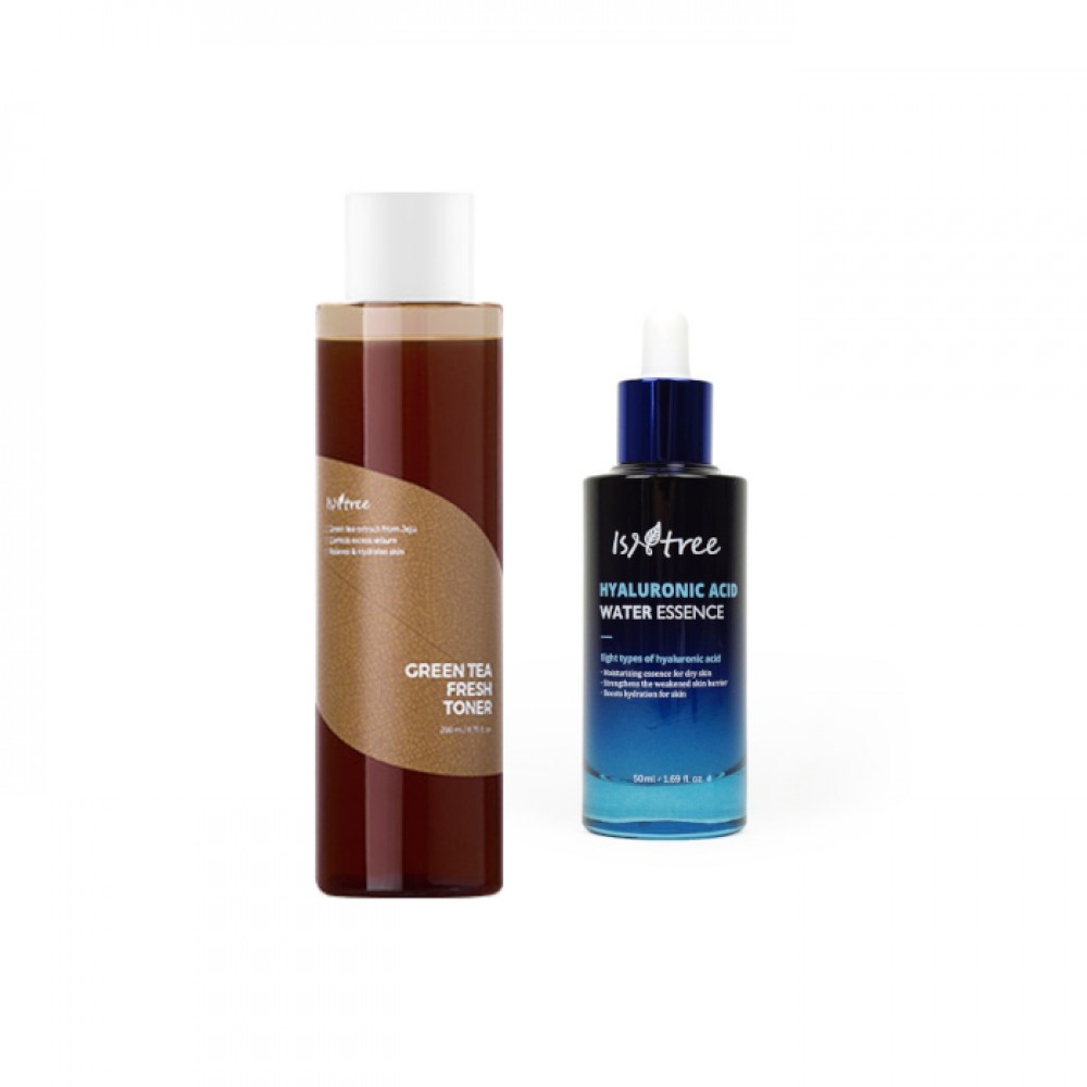 Isntree - Green Tea x Hyaluronic Acid Set