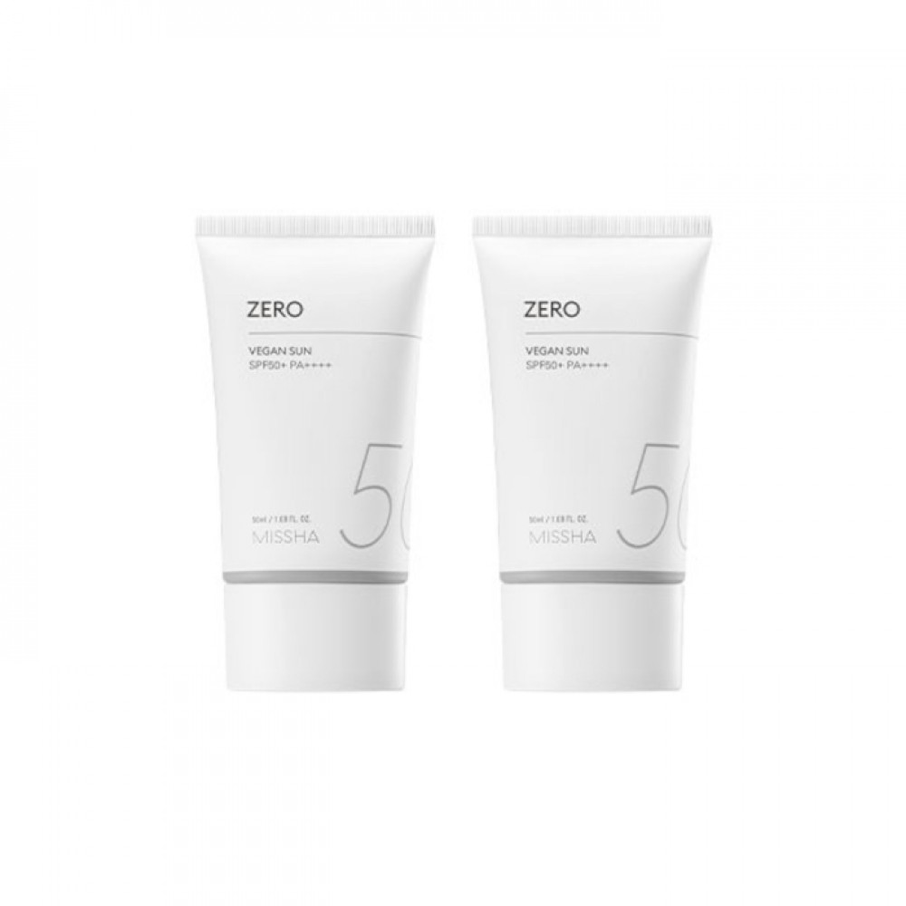 MISSHA - All Around Safe Block Zero Vegan Sun - 50ml (2ea) Set